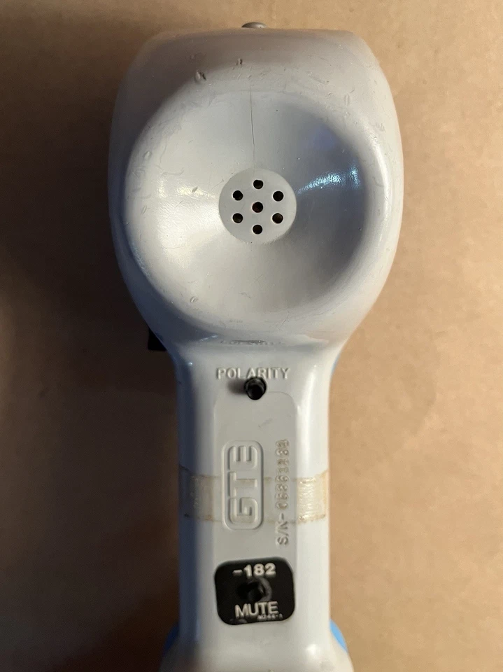 Винтажный тестовый набор тестеров телефонной линии GTE G89 Lineman's Butt - синий - Изображение 4 из 4