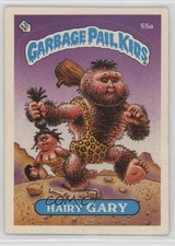 1985 Garbage Pail Kids Series 2 Glossy Hairy Gary (Jolted Joel Puzzle Back) 05k6