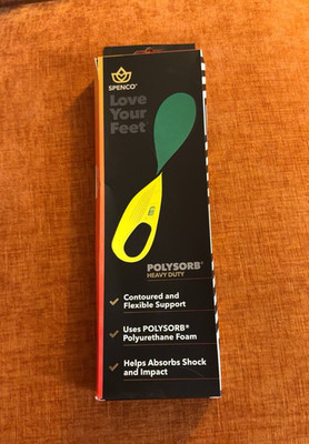 Spenco Polysorb Heavy Duty Shoe Insoles, Polyurethane Foam (MPN 3781603)