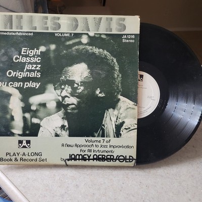Miles Davis Eight Classic Jazz Originals Vinyl LP Record VG+