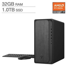 HP OmniDesk Tower Desktop Ryzen 7 8700G 32GB RAM 1TB SSD M02-0127c  Warranty HP