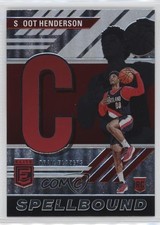 2023-24 Donruss Elite Spellbound Scoot Henderson #12 0jm6