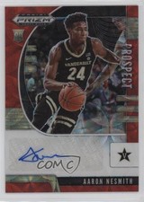2020 Panini Prizm Draft Picks Prospect Choice Red 36/88 Aaron Nesmith Auto j6a