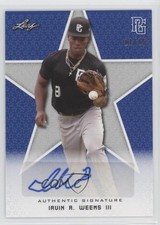 2020 Leaf Perfect Game National Showcase Blue 11/15 Irvin Weems R III Auto 1u6