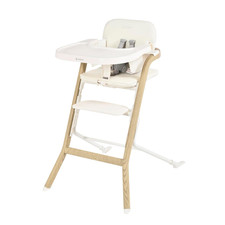 Grow with Me 2-In-1 Baby High Chair Adjustable Toddler Chair with Baby Set, Re