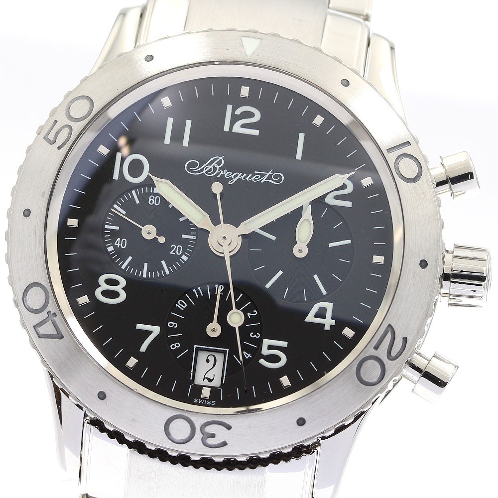 Breguet Transatlantic Type XX 3820 Date Chronograph Automatic Men's Watch_903286