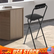 Modern Folding Bar Chair Counter Tall Stool Collapsible Camping Chair Cafe Chair