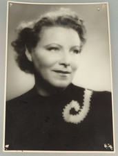 Gro&szlig;foto Autogramm Ehmi Bessel deutsche Filmschauspielerin 1950 (136293)