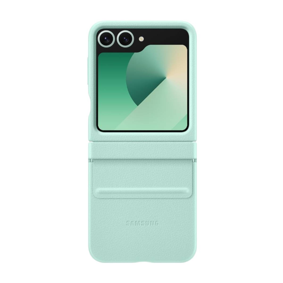 Coque Galaxy Z Flip 6 antichoc KindSuit Vert anti raye pour charnière