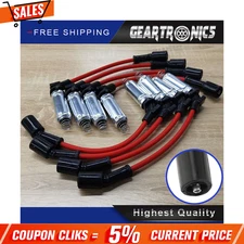 8x Spark Plug Wires For CHEVY GMC 1999-2006 LS1 VORTEC 4.8 5.3 6.0