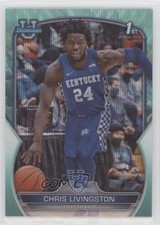 2022-23 Bowman U Chrome Aqua Wave Refractor 232/299 Chris Livingston #13 11dm