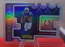 2022 Contenders Football Superstar Jonathan Taylor Die Cut Case Hit SSP