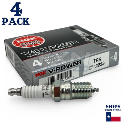 #ad #ad 4 Pack NGK 2238 V Power Spark Plugs TR5 $22.77