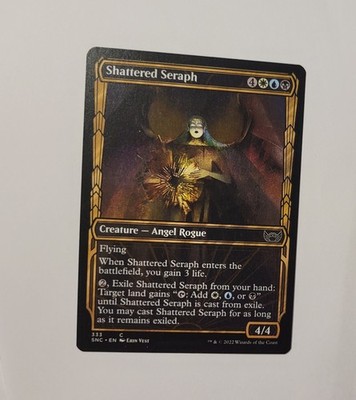 MTG Shattered Seraph 333 Showcase Streets of New Capenna SNC Magic 2022 TCG