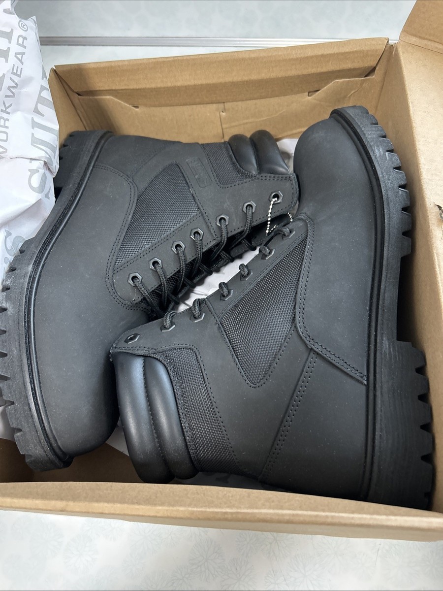 Smiths Workwear 6” High Hiker Boots Mens Size 10 Black BNIB  display picture 1