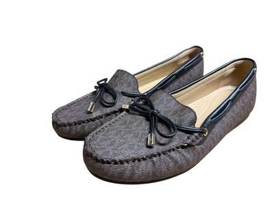 Michael Michael Kors Juliette Signature Logo Moccasin Loafers