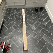 SAMSUNG - 65" The Frame Customizable Bezel - Modern Teak 2021-2024 TV