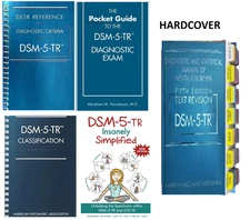 DSM 5 TR (HB)+ Tab+ Desk Reference (SP)+ pocket guide + classification +simplifi