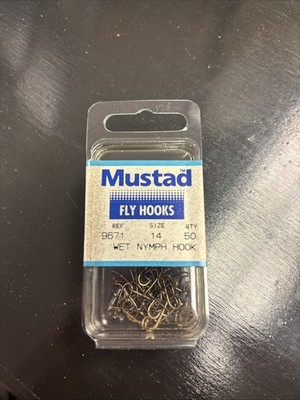Mustad 9671 Size 14 Hooks (50 Pack NOS)