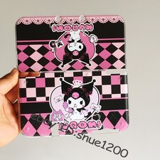 Protective Cover for New Nintendo 3DS XLLL Black Pink Kawaii Cartoon Print Shell
