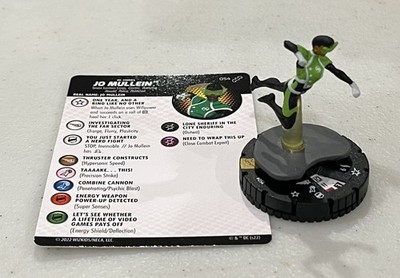 JO MULLEIN #054 Batman Team Up DC HeroClix Super Rare