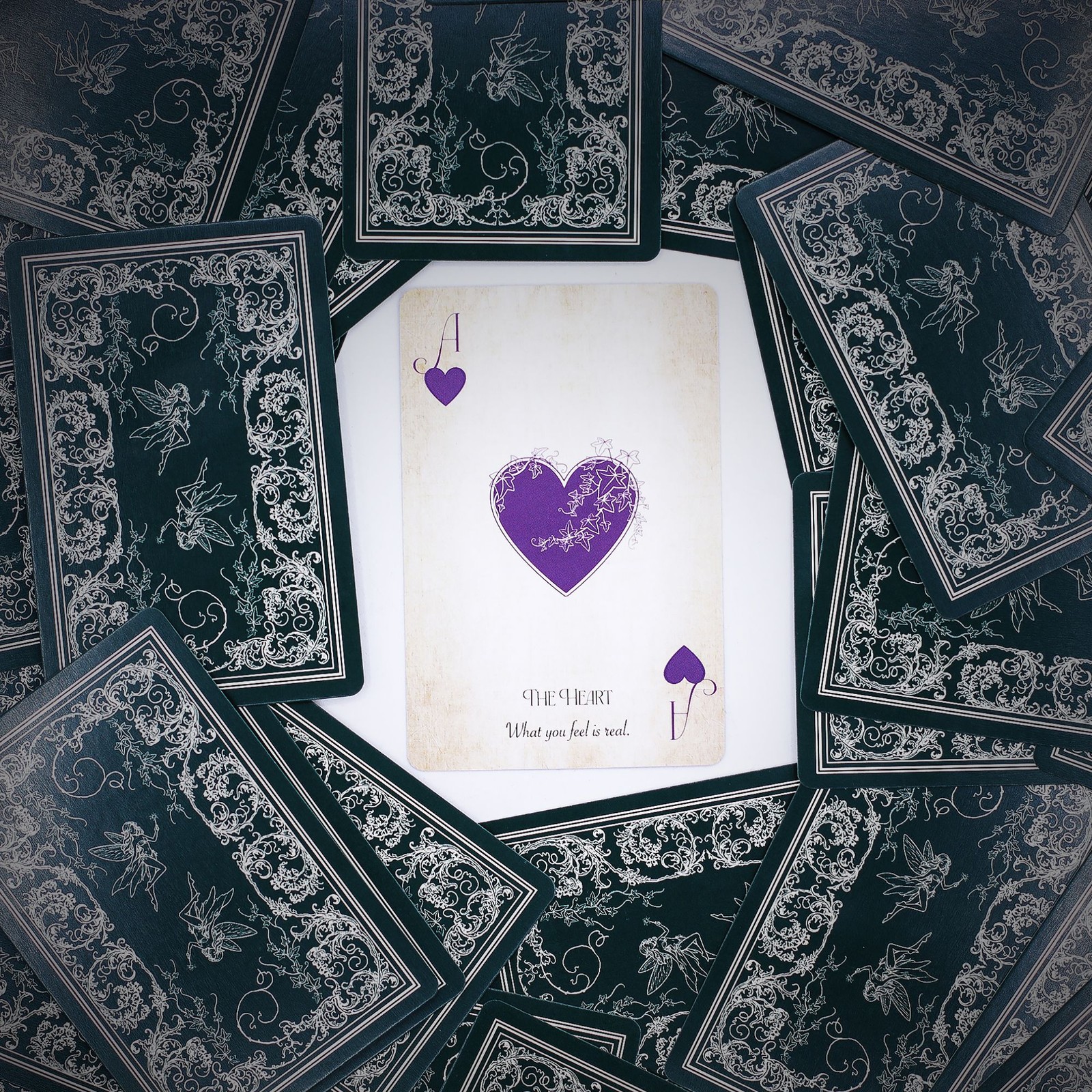 Fae Realm Playing & Oracle Cards 54-Card Fairy Deck | Fae Oracle Messages + Play
