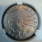 1929 Liberty Indian Head Silver Round – 1 Troy Oz .999 Fine Silver – Golden Stat