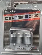 Andis Ceramic Edge Replacement Blade #1 Item #64465 Leaves Hair 3/32 2.4mm USA 