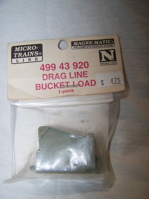 MTL #499 43 920 N-Scale Drag Line Bucket Load(1 per Pack)