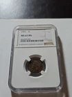 1901 1C Indian Cent NGC MS62 BN
