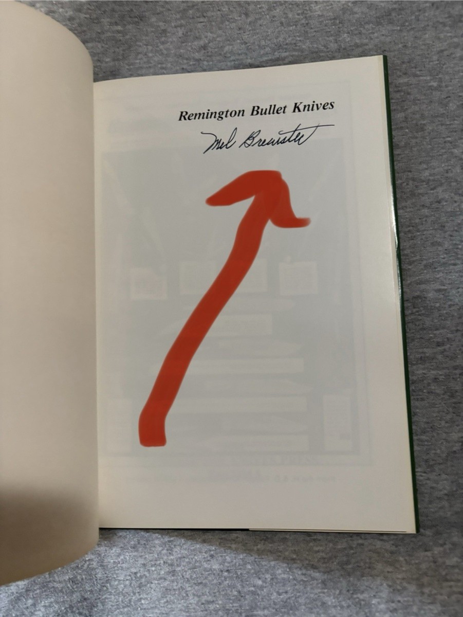 趣味 REMINGTON BULLET KNIVES by MEL BREWSTER Remington Bullet Knives by Mel Brewster (1991, Hardcover) for sale