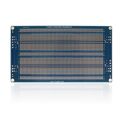 Treedix 1PC Large PCB Solderable BreadBoard Prototype Shield Board Double Sid...