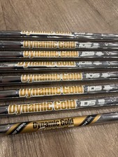 Dynamic Gold 105 w/VSS Shafts 5-GW + 52* Tour Issue Wedge Shaft