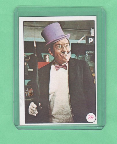 1966 Topps Batman Bat Laffs #39 The Penguin — Raw