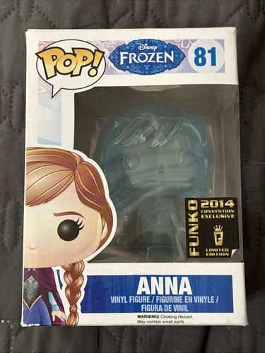 Funko Pop! Vinyl: Disney - Anna - (Blue , Translucent) - San Diego Comic Con...