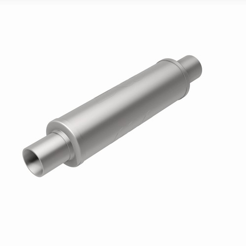 MagnaFlow 10415 4-inch Round Straight-Through Performance Exhaust Muffler - Picture 4 of 10