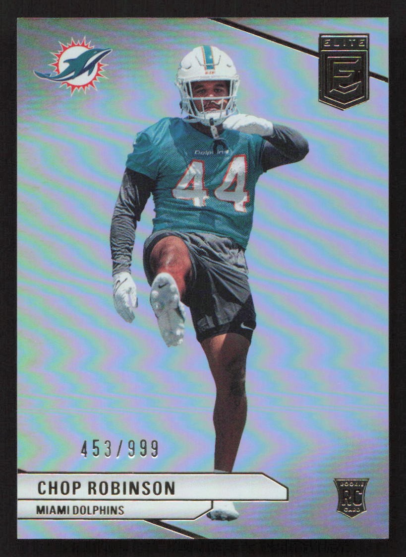 2024 Donruss Elite Chop Robinson #/999 RC Rookie #140 Card
