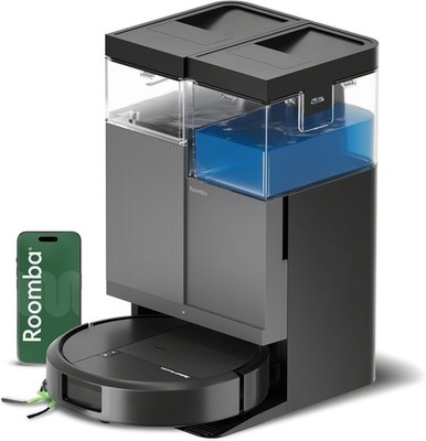 iRobot Roomba Plus 415X Combo Robot Vacuum & Mop + AutoWash Dock