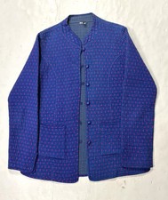 Giubbotto piumino reversibile 100% cotone con bottoni taglia:Media