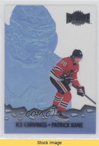 Patrick Kane #IC-9 2021 Skybox Metal Universe Ice Carvings card