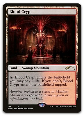 Blood Crypt #125 (NM) Secret Lair Drop SLD Magic MTG