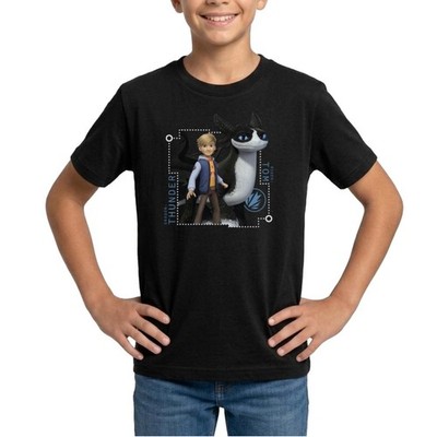 Dragons   Die 9 Welten Tom Und Sein Drache Donner Teenager T-Shirt