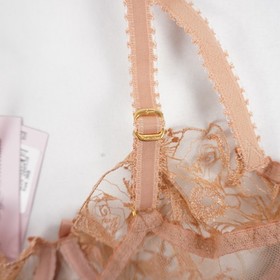 Agent Provocateur Jayce Lace Bra & Brief In Praline (Set of 2) - W Size 36B & 5