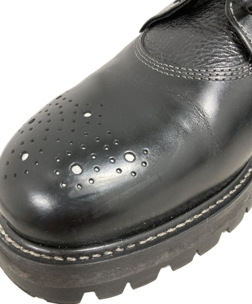 HENDER SCHEME commando blucher Black Size: 4 | eBay
