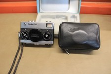 Rollei 35 Honeywell Silver 35MM Camera Carl Zeiss Tessar 1:3.5 F 40MM W/Box
