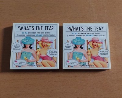 2x theBalm - What's the Tea? - The Rundown - Lidschatten - je 1,2g - NEU