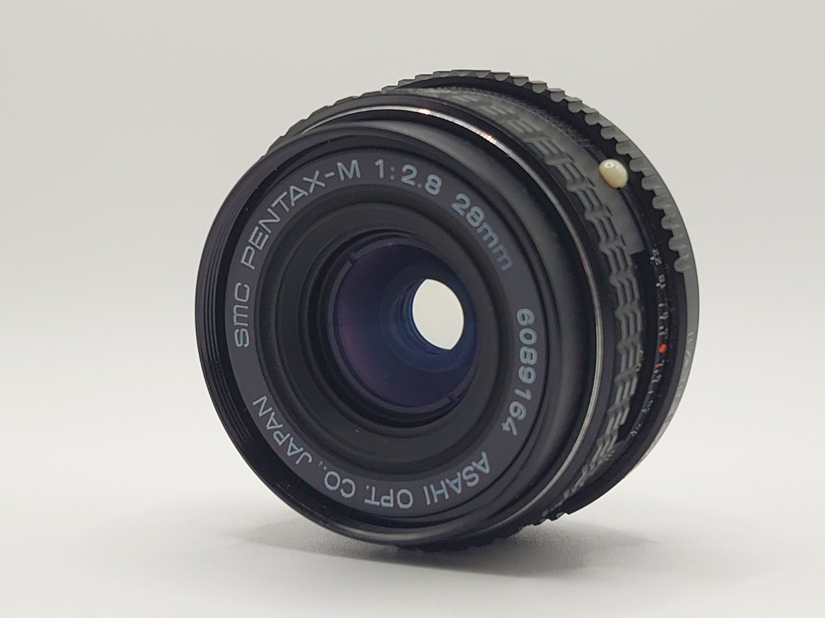 SMC Pentax-M 28mm F2.8 MF Wide Angle Lens K mount, listed