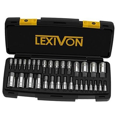  Master HEX Bit Socket Set, Premium S2 Alloy Steel | Complete 32 HEX 32pc