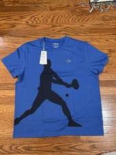 Lacoste Men's Tennis X Novak Djokovic T-Shirt TH7516 51 IXW 3X-Large New