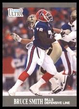 Bruce Smith 1991 Ultra #8 Buffalo Bills NFL READ FREE SHIPPING AutographDen